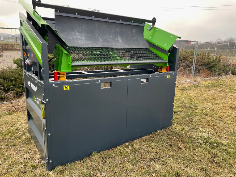 Mobile Siebanlage Flachdecksiebanlage Rüttelsieb HBSA-Micro+