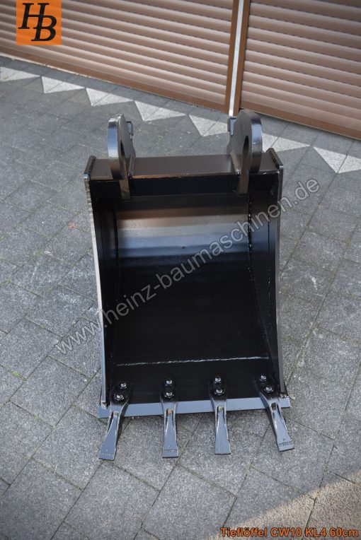 Tieflöffel Baggerlöffel Baggerschaufel 600mm CW10 Verachtert KL4