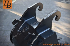 Tieflöffel Baggerlöffel Baggerschaufel 600mm CW10 Verachtert KL4