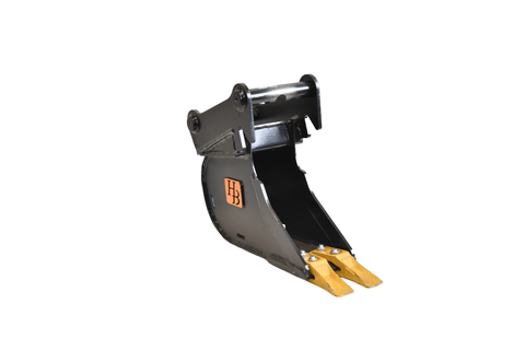 Tieflöffel 150mm 15cm MS01SY KL1 | Robuster Baggerlöffel für Bauarbeiten