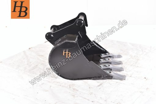 Tieflöffel Baggerlöffel Baggerschaufel 450mm MS01 SW01 QC01 SY KL1