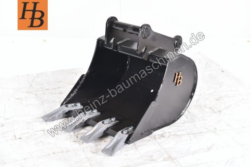 Tieflöffel Baggerlöffel Baggerschaufel 450mm MS01 SW01 QC01 SY KL1