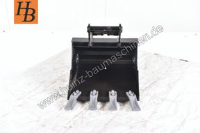 Tieflöffel Baggerlöffel Baggerschaufel 450mm MS01 SW01 QC01 SY KL1