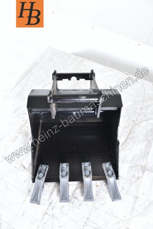 Tieflöffel Baggerlöffel Baggerschaufel 450mm MS01 SW01 QC01 SY KL1