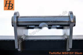 Tieflöffel Baggerlöffel Baggerschaufel 450mm MS03 SW03 QC03 SY KL2