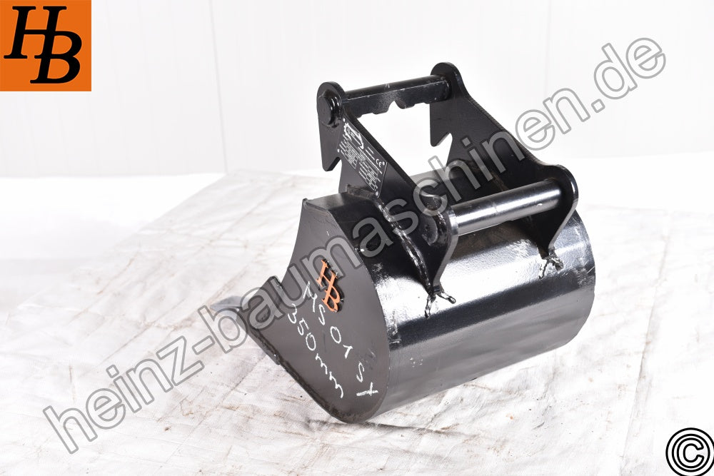 Tieflöffel Baggerlöffel Baggerschaufel 350mm MS01 SW01 QC01 SY KL1