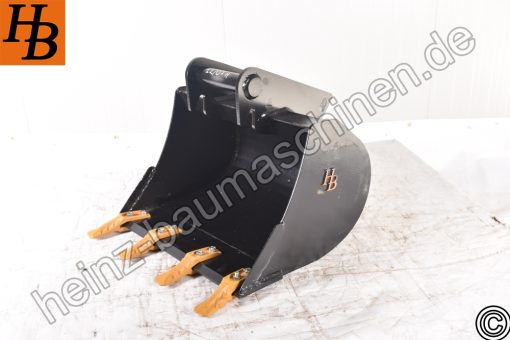 Tieflöffel Baggerlöffel Baggerschaufel 600mm MS03 SW03 QC03 KL2