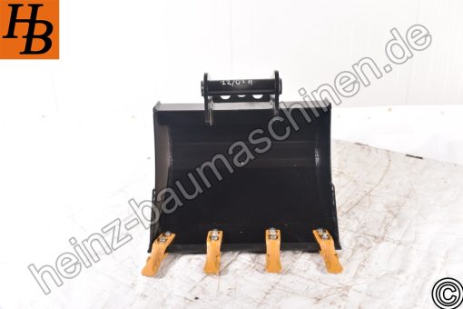 Tieflöffel Baggerlöffel Baggerschaufel 600mm MS03 SW03 QC03 KL2