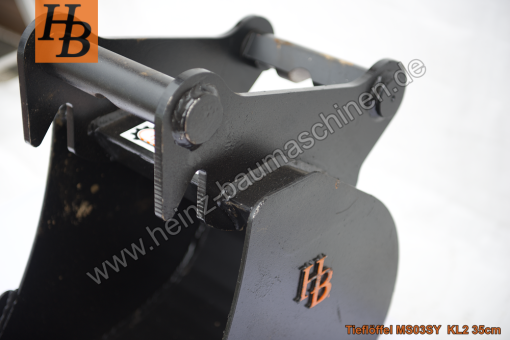 Tieflöffel Baggerlöffel Baggerschaufel 350mm MS03 SW03 QC03 SY KL2