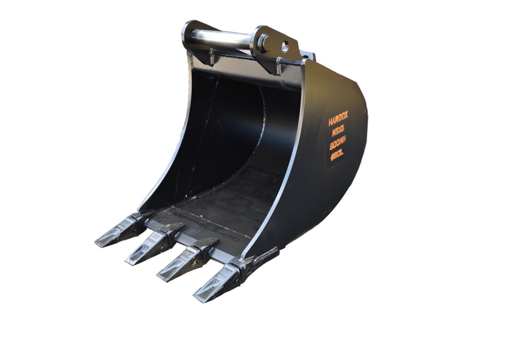 Tieflöffel 800mm 80cm MS10 KL6 | Robuster Baggerlöffel für Bauarbeiten