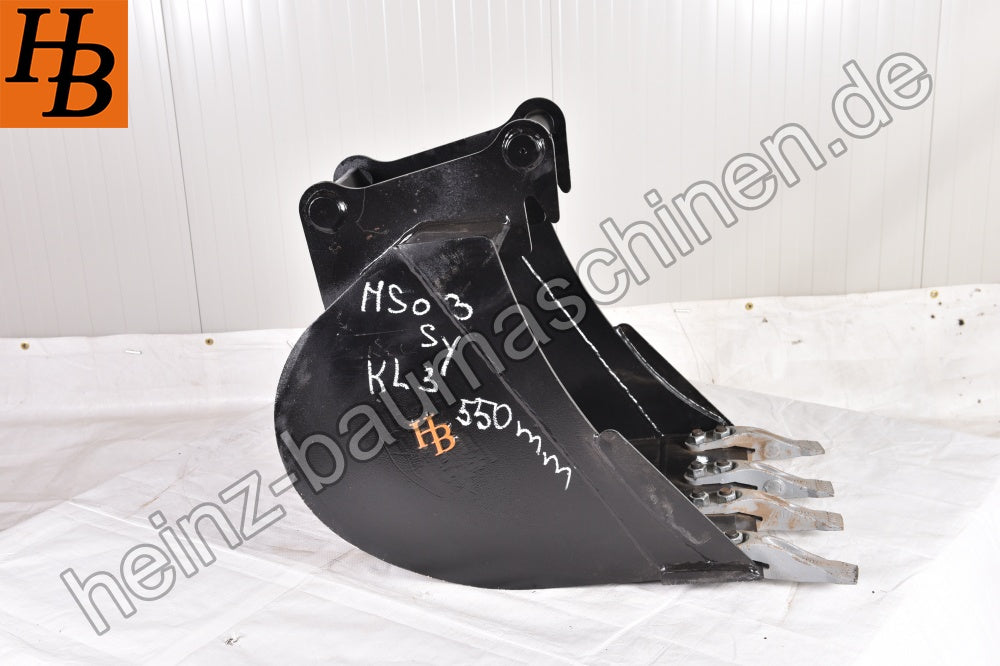 Tieflöffel Baggerlöffel Baggerschaufel 500mm MS03 SW03 QC03 SY KL3