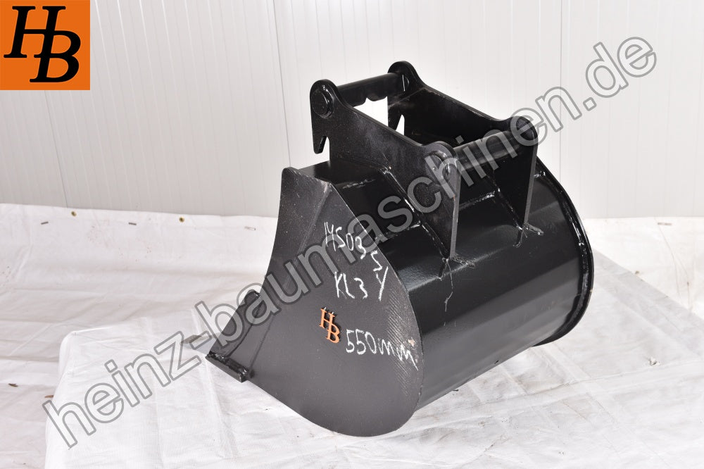 Tieflöffel Baggerlöffel Baggerschaufel 500mm MS03 SW03 QC03 SY KL3