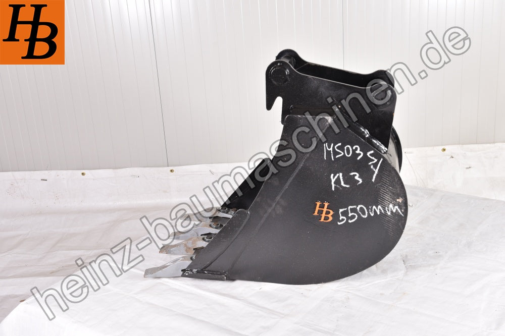 Tieflöffel Baggerlöffel Baggerschaufel 500mm MS03 SW03 QC03 SY KL3