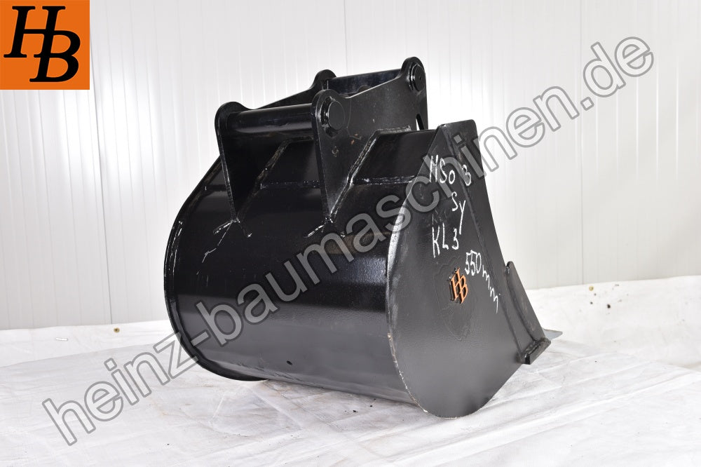 Tieflöffel Baggerlöffel Baggerschaufel 500mm MS03 SW03 QC03 SY KL3