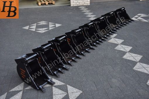 Tieflöffel Baggerlöffel Baggerschaufel 600mm MS01 SW01 QC01 KL1