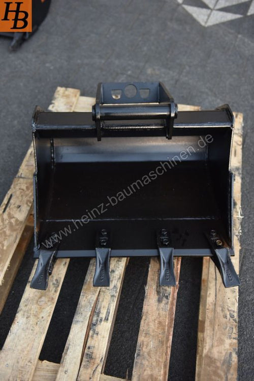 Tieflöffel Baggerlöffel Baggerschaufel 600mm MS01 SW01 QC01 KL1