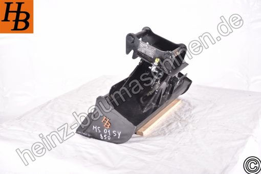 Grabenräumlöffel Schwenklöffel Hydraulisch 850mm MS01 SW01 QC01 SY KL1